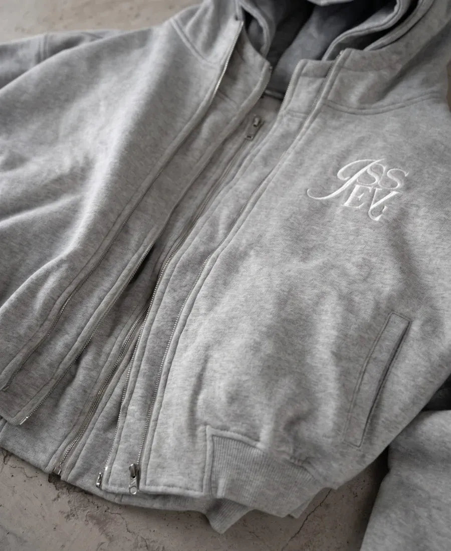 JSS Grey Triple Hoodie