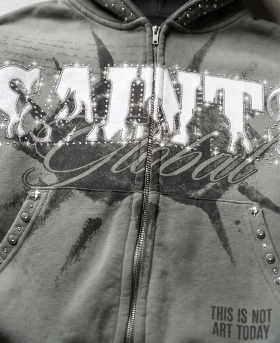 Saints Aqua Hoodie