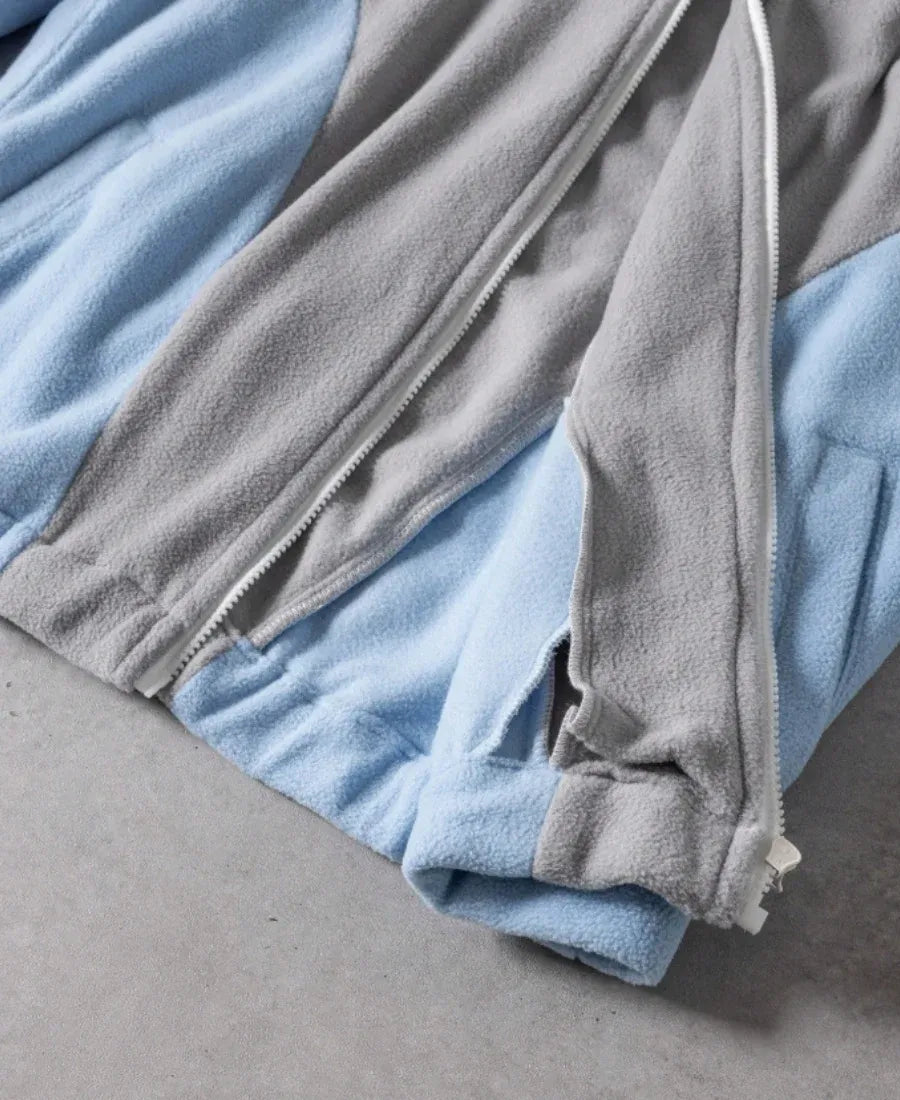 Ice Cloud Colorblock Zip-Up