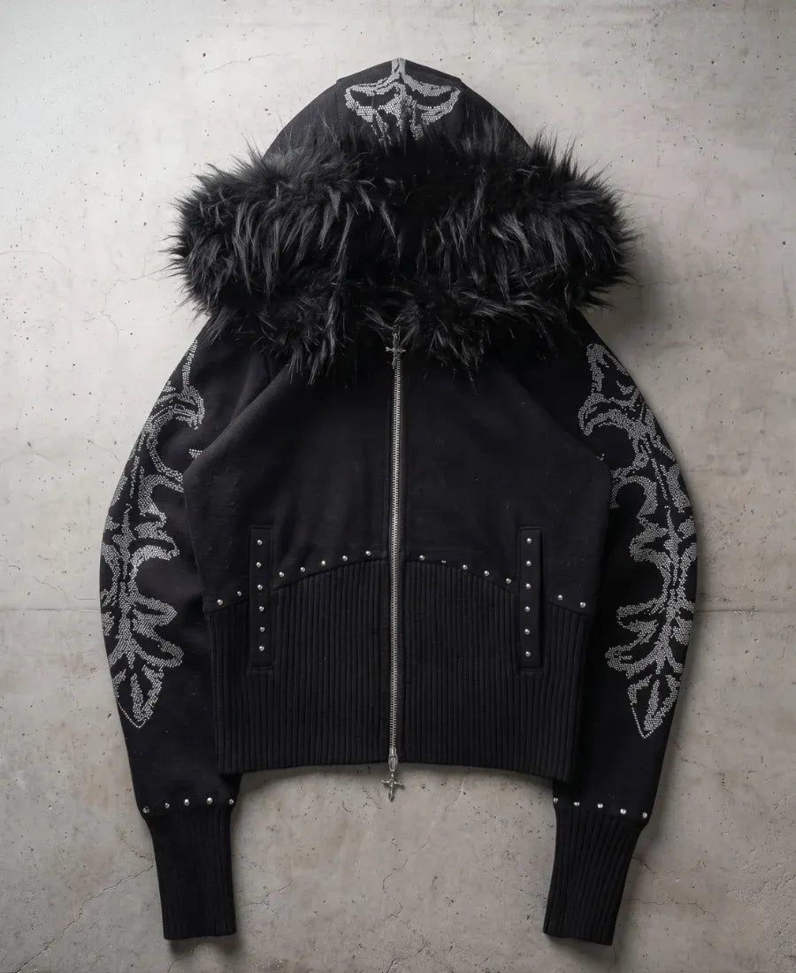 Black Furline Hoodie