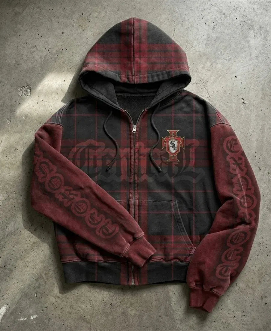 Vintage Crest Hoodie