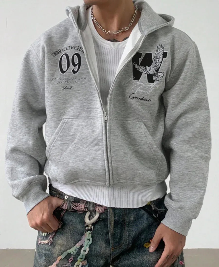 Calm Dove Zip-Up