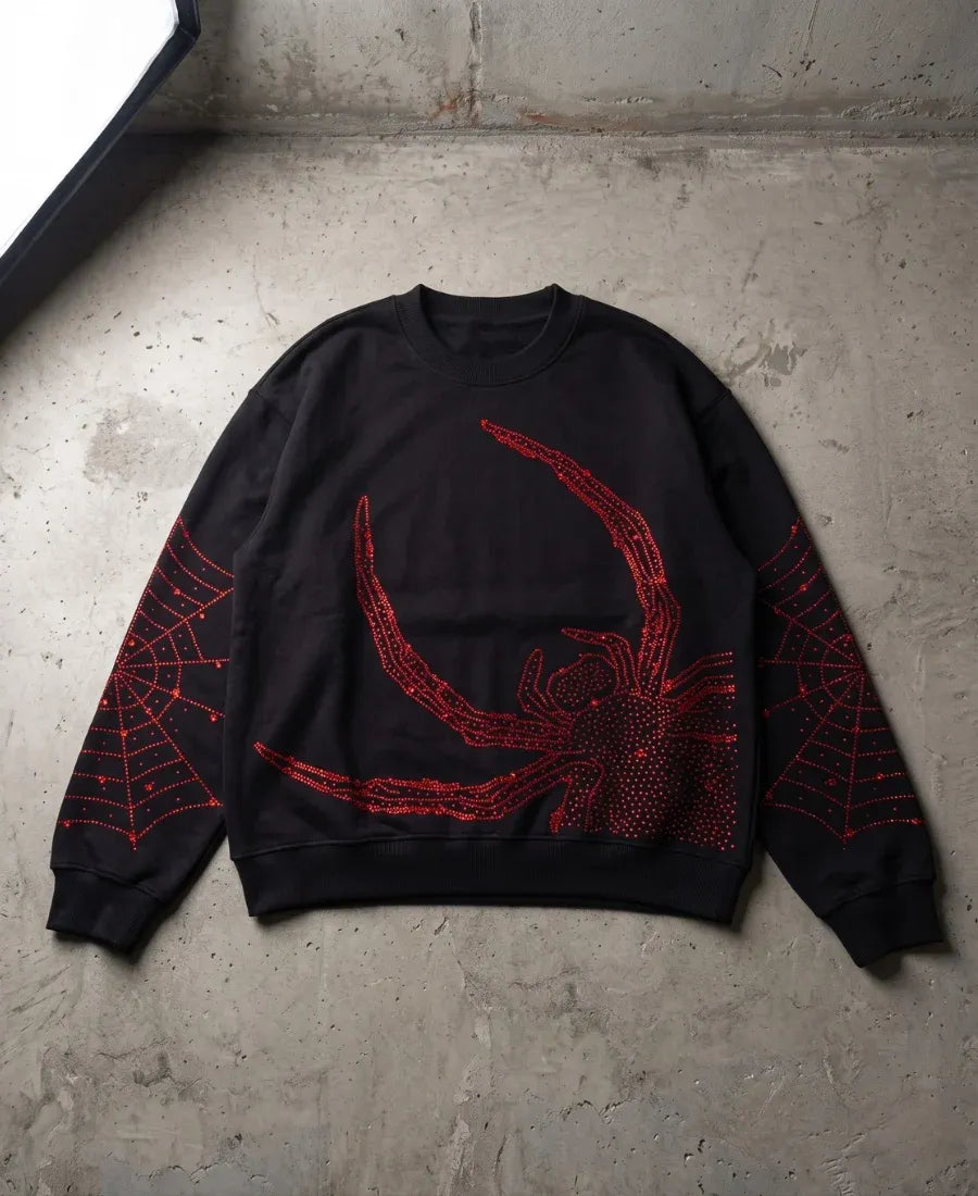 Crystal Spider Sweatshirt