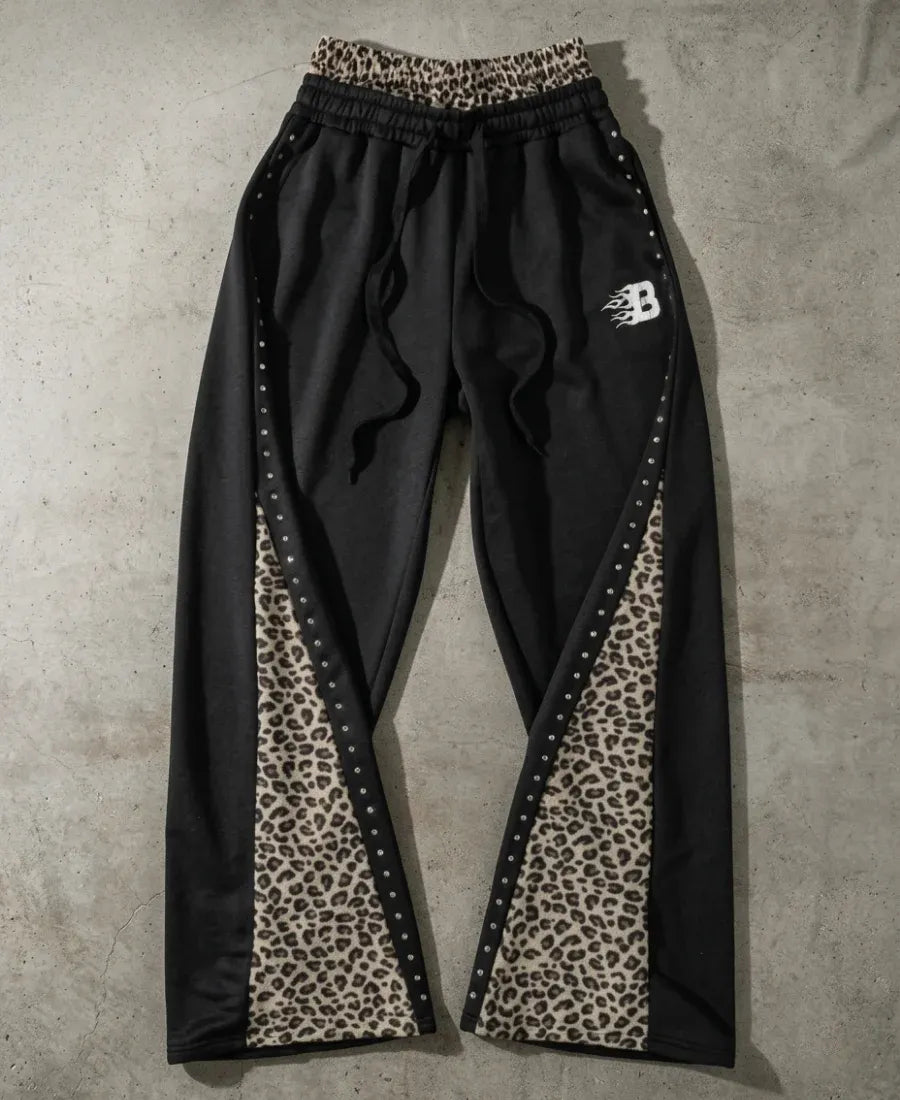 Leopard Studded Eşofman
