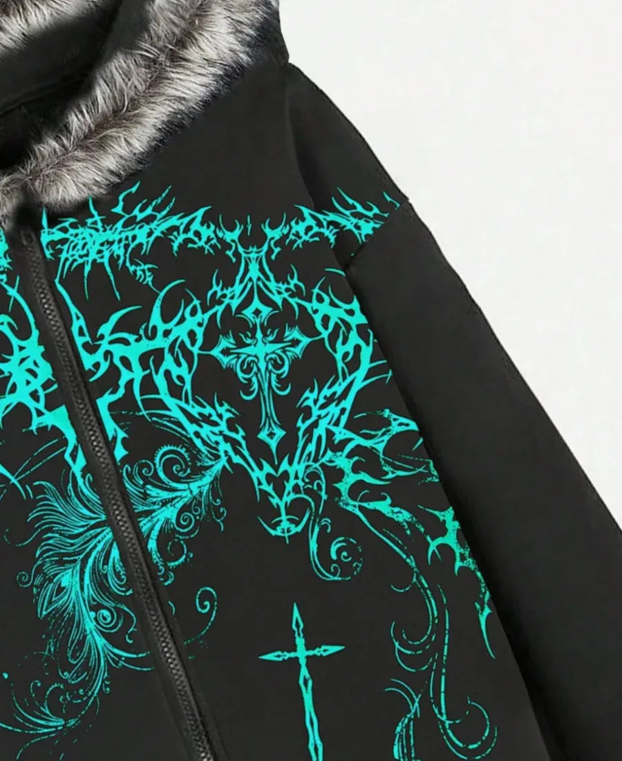 Spectral Tribal Hoodie