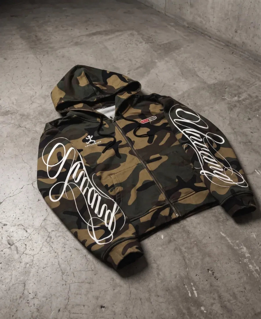 Unvrng Camo Hoodie