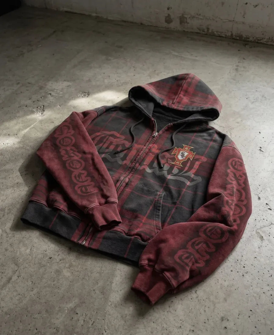 Vintage Crest Hoodie