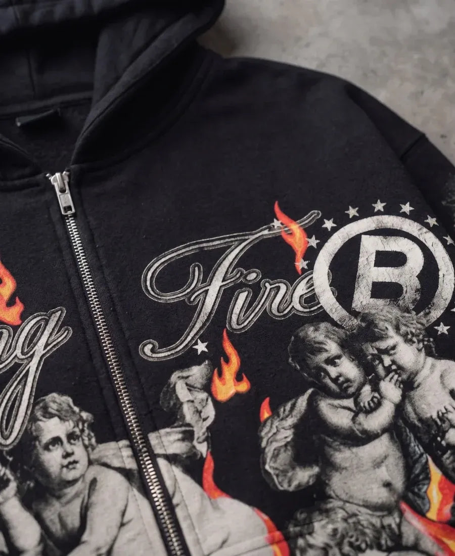 Floating Fire Hoodie