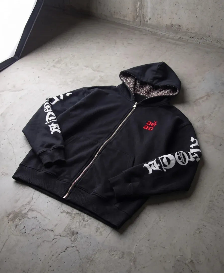 Leopard Liner Hoodie