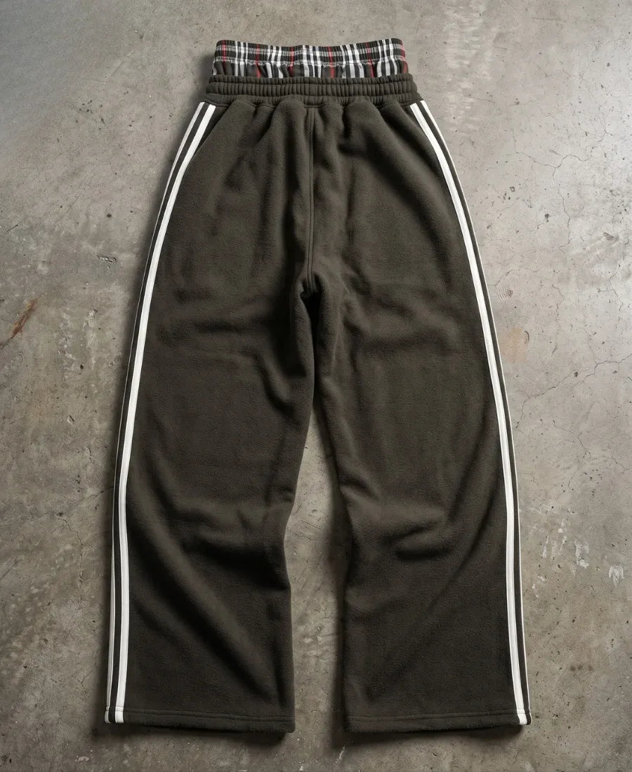 Black Triple Stripe Eşofman