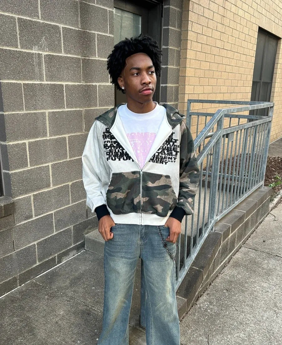 Dishonest Camo Hoodie