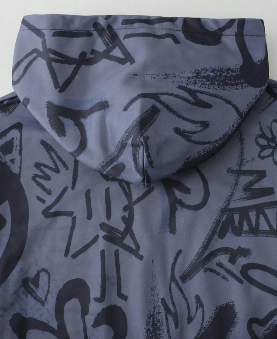 I Heart Money Graffiti Zip-Up