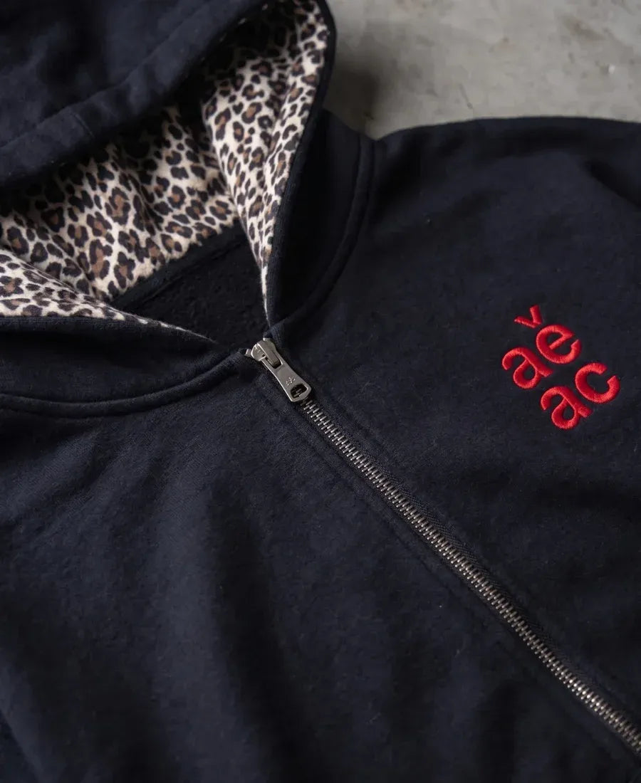 Leopard Liner Hoodie
