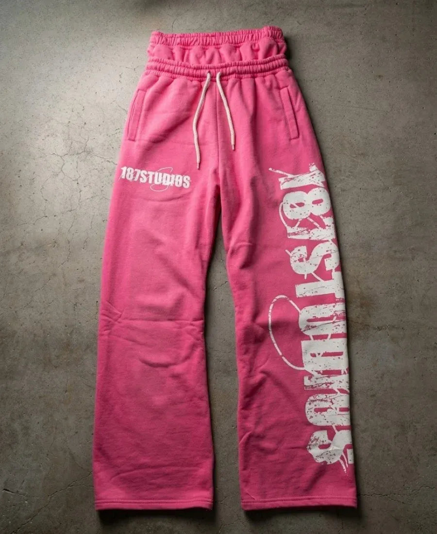 187 Studios Double-Waist Eşofman