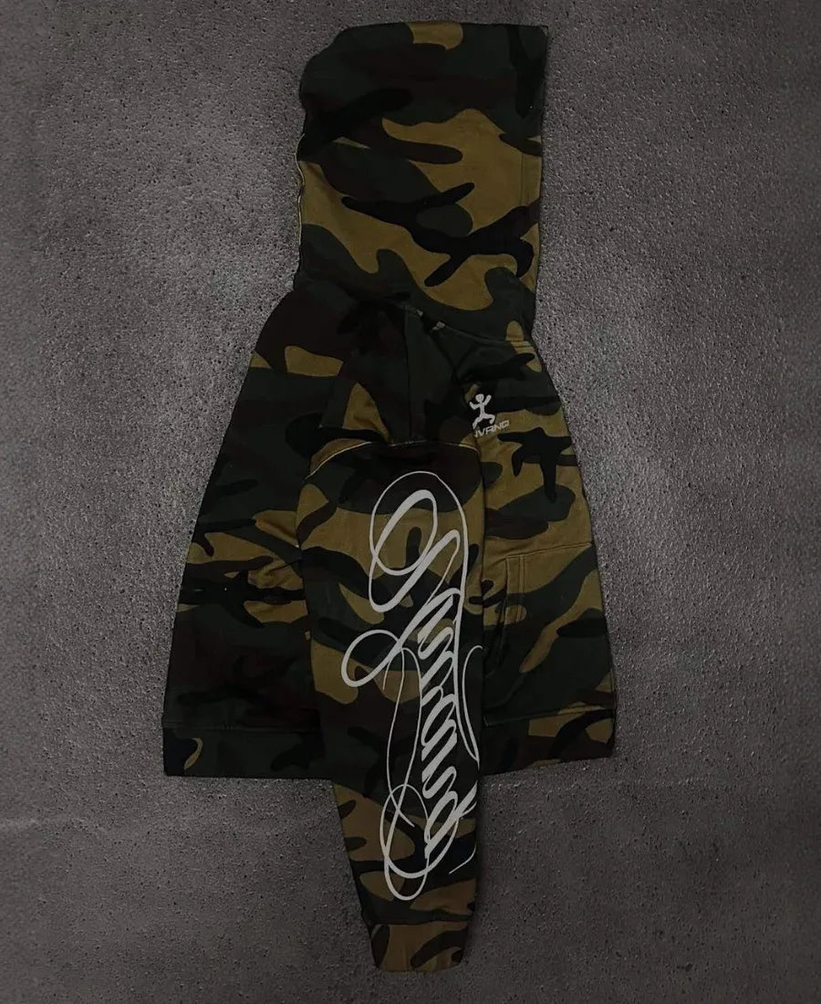 Unvrng Camo Hoodie