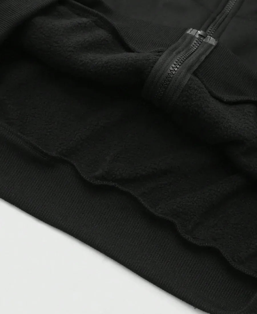 Los Angeles Brown Fur Zip-Up