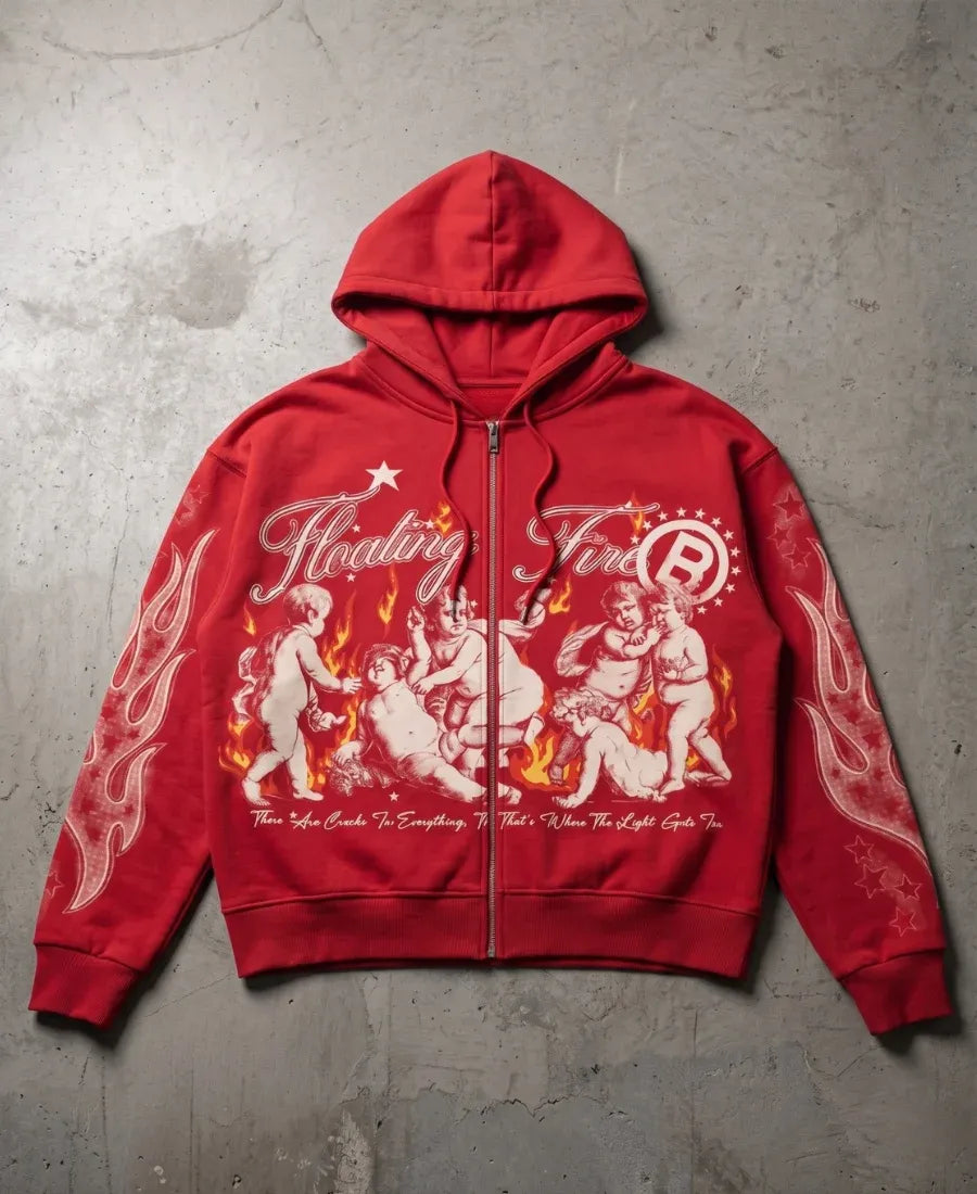 Floating Fire Hoodie
