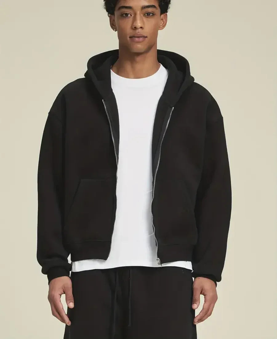 Basic Essential Zip-up
